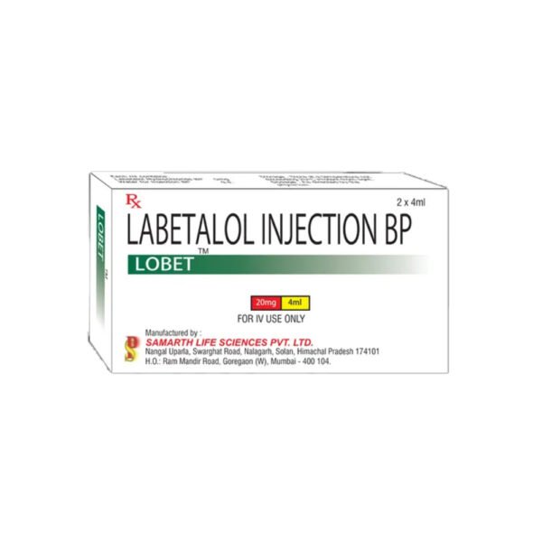 Lobet 20 Mg Injection