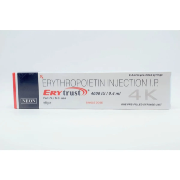 Erytrust 4000 IU Injection