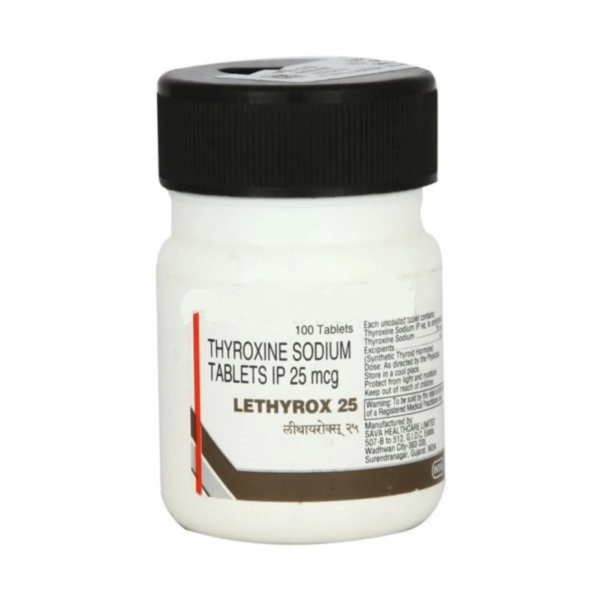 Lethyrox 25 mcg Tablet