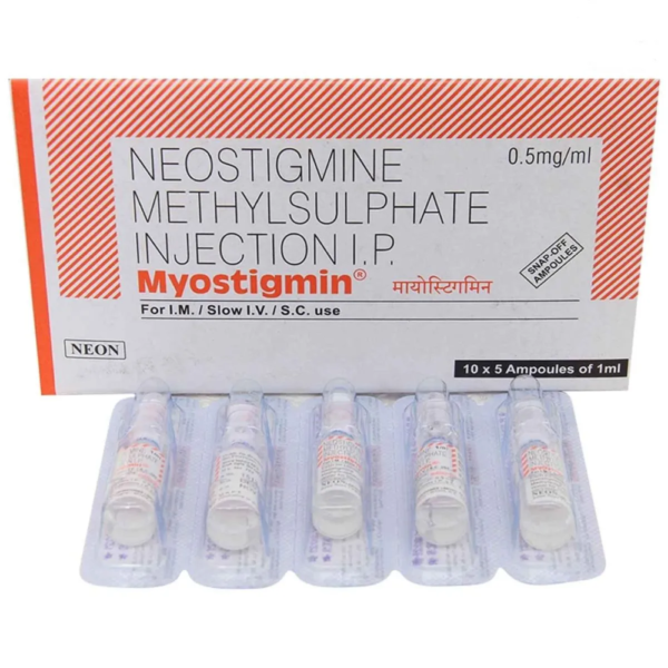 Myostigmin 0.5 Mg Injection 1ml