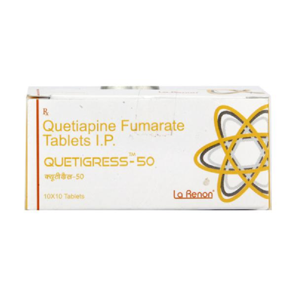 Quetigress 50 Tablet - Image 2