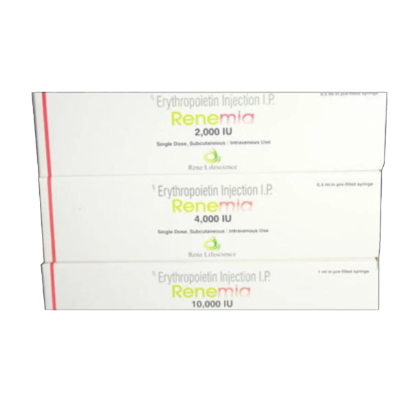 Renemia 2000 IU 0.5 ml Injection