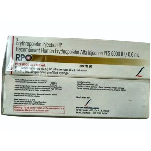 Rpo 6000 IU Injection