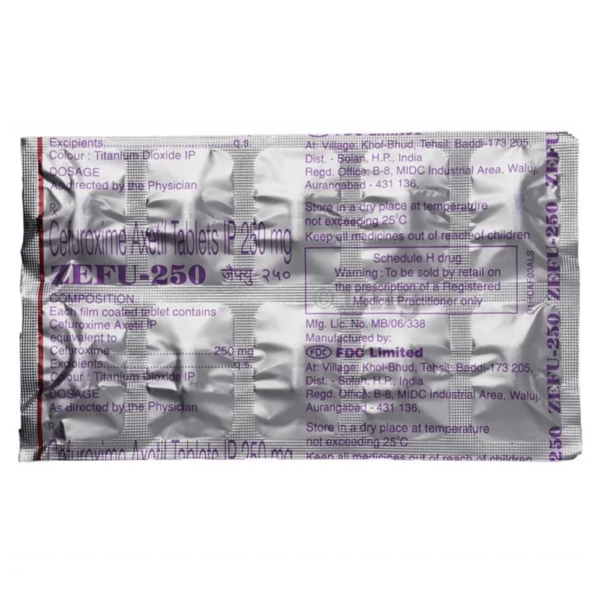 Zefu 250 Tablet