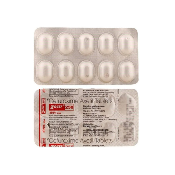 Zocef 250 Tablet