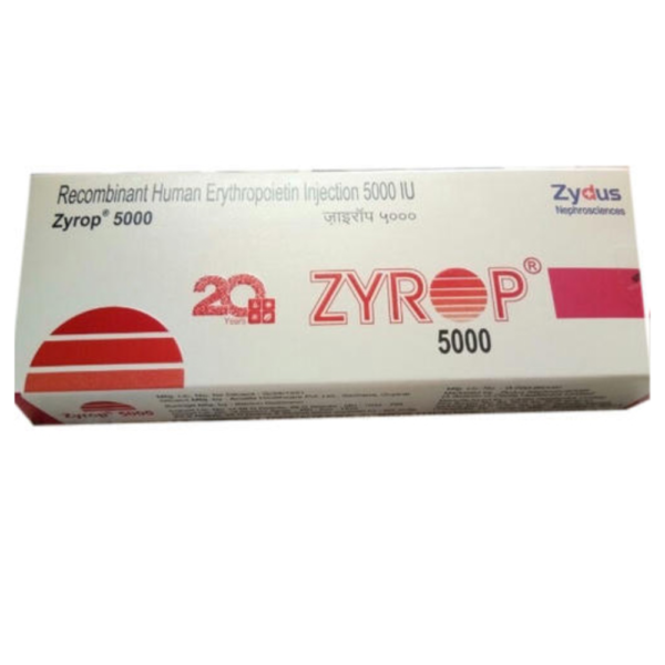 Zyrop 5000 IU Injection