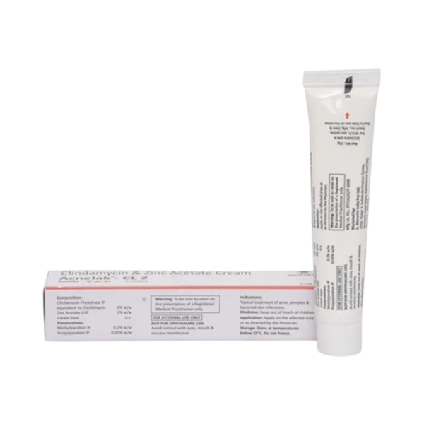 Acnelak CL Z Cream 15 gm Gel - Image 2