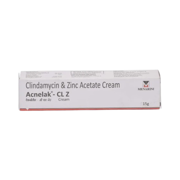 Acnelak CL Z Cream 15 gm Gel