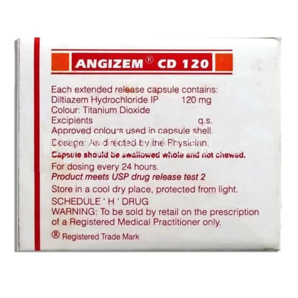 Angizem CD 120 Mg - Image 2