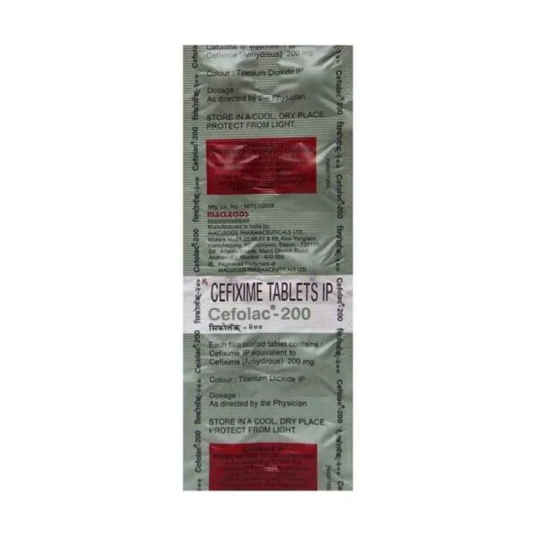 Cefolac 200 Tablet