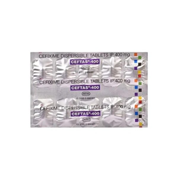 Ceftas 400 Tablet DT