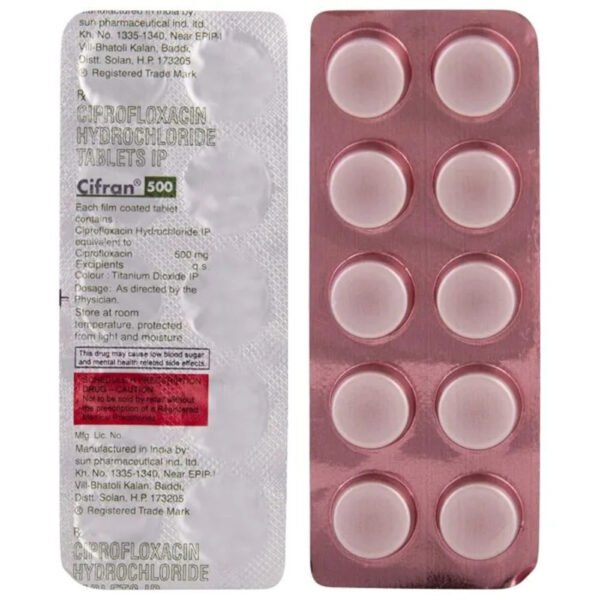 Cifran 500 Tablet - Image 2