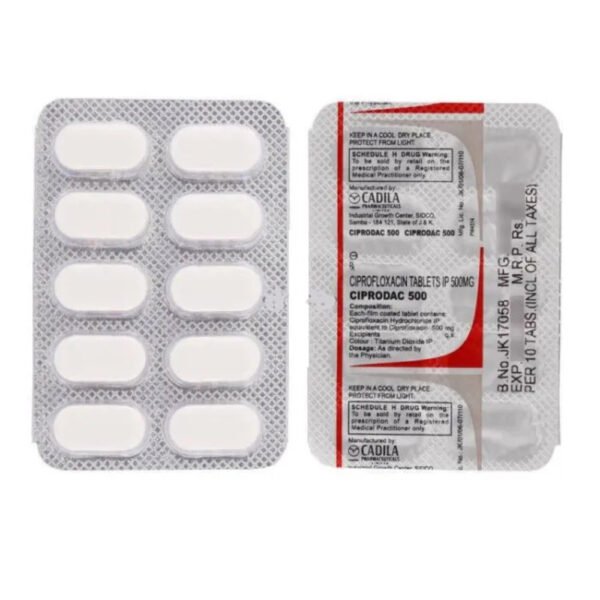 Ciprodac 500 Tablet - Image 2