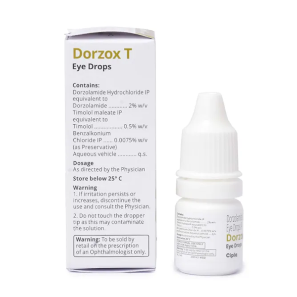 Dorzox T 5 ml Eye Drop - Image 3