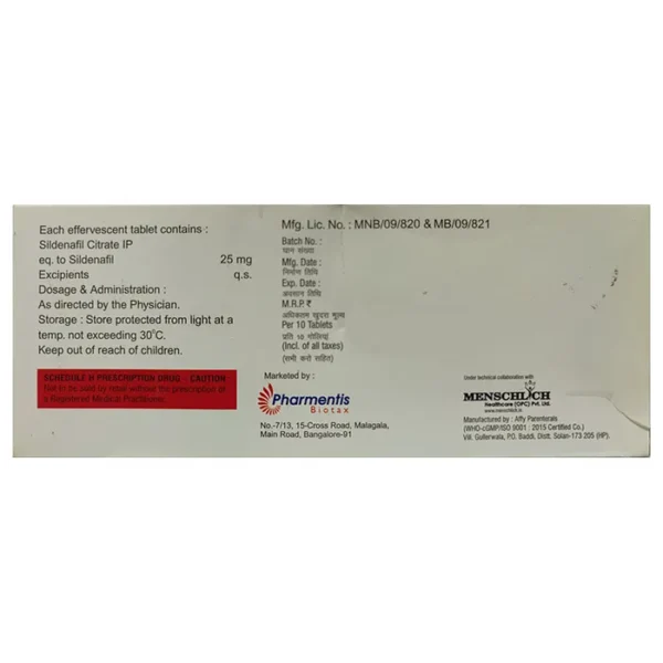 Femilis 25 Effervescent Tablet - Image 2