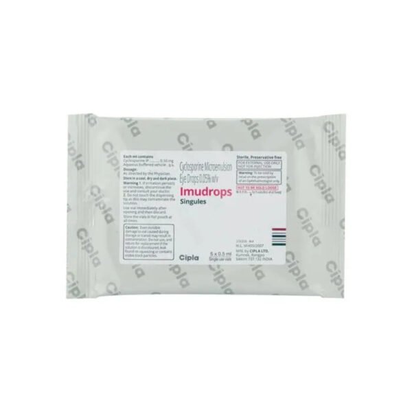 Imudrops Singules Eye Drop 0.5ml - Image 3