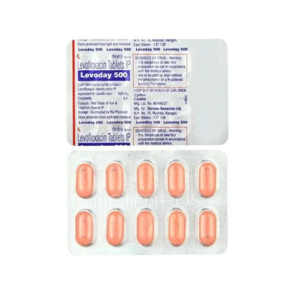 Levoday 500 Tablet - Image 2