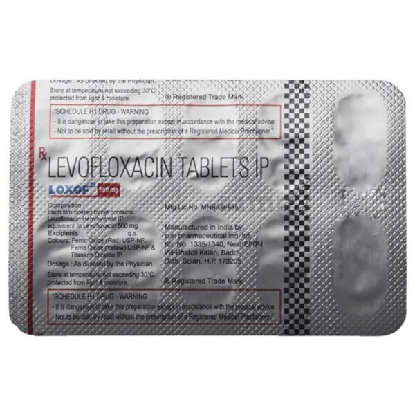 Loxof 500 mg Tablet - Image 2