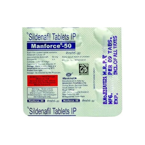 Manforce 50 Mg - Image 2