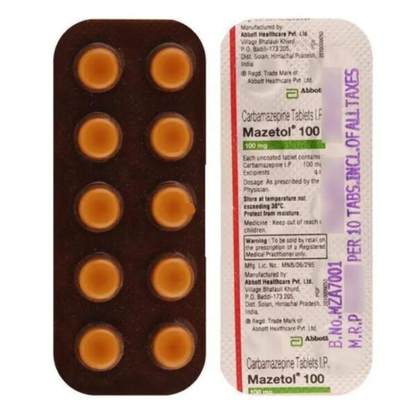 Mazetol 100 Tablet - Image 2