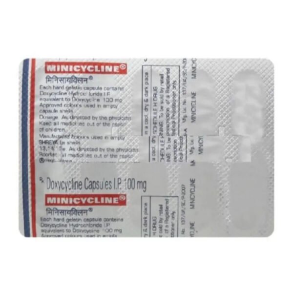 Minicycline Capsule - Image 3
