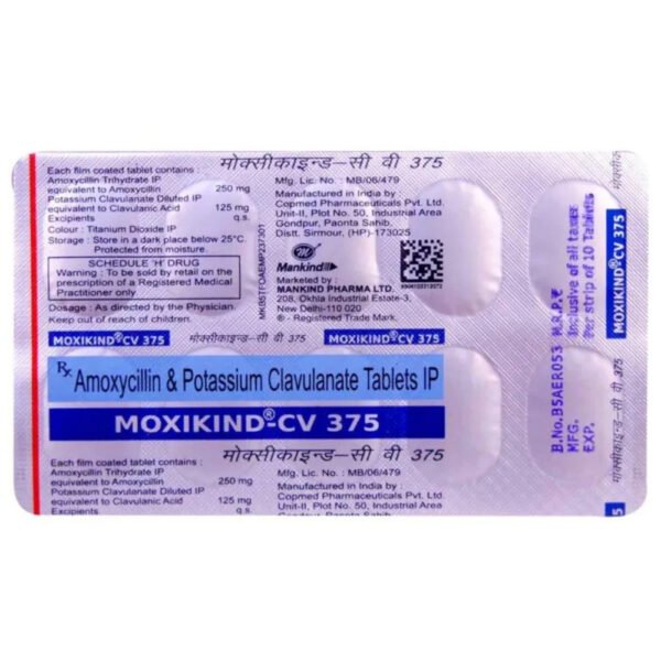 Moxikind-CV 375 Tablet - Image 2