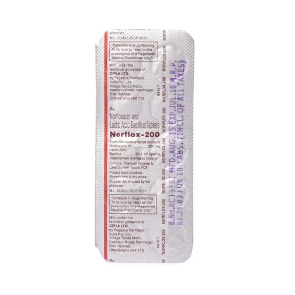 Norflox 200 Mg - Image 2