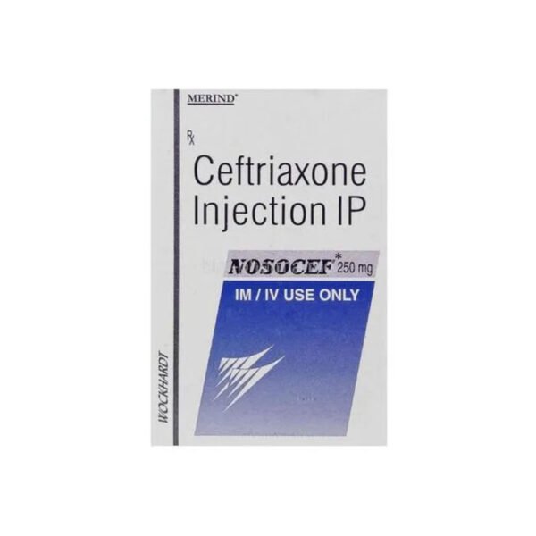 Nosocef 250 Mg Injection