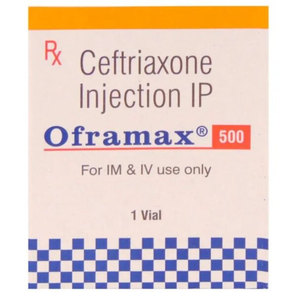 Oframax 500 Mg Injection