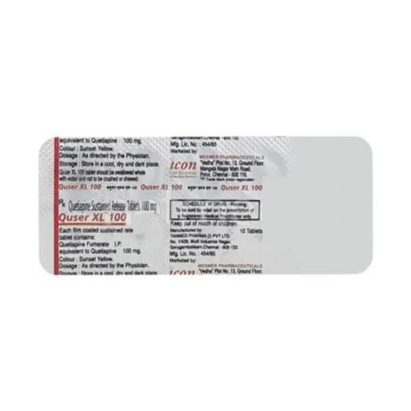 Quser 100 Mg Tablet XL