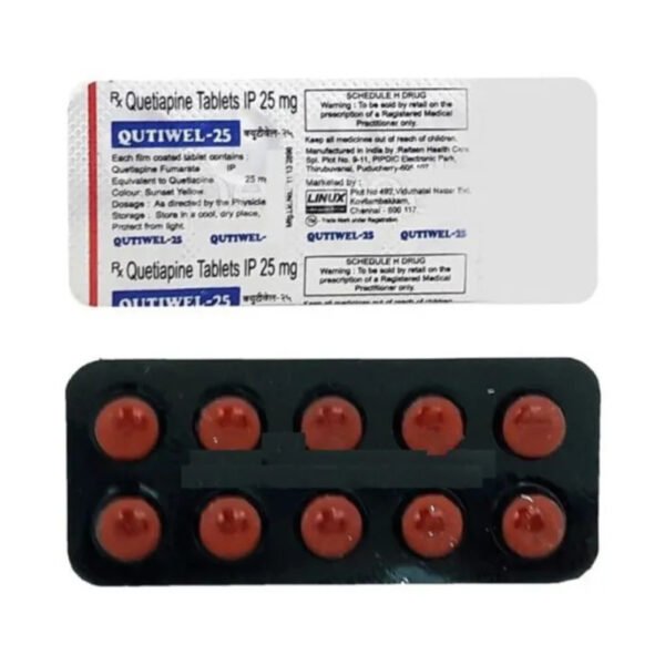 Qutiwel 25 Mg Tablet