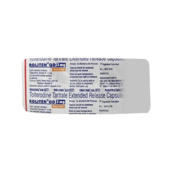 Roliten OD 2 Mg Capsule ER - Image 2