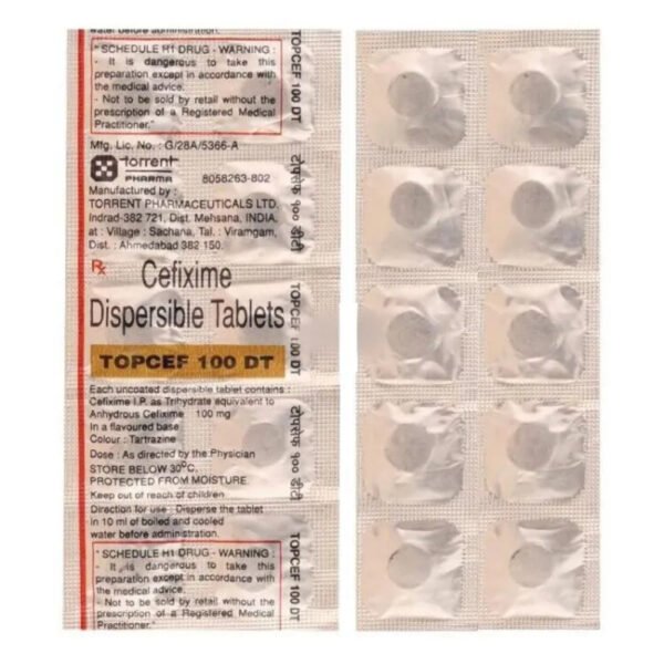 Topcef 100 DT Tablet