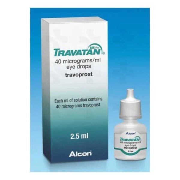 Travatan 40 Mcg/2.5ml