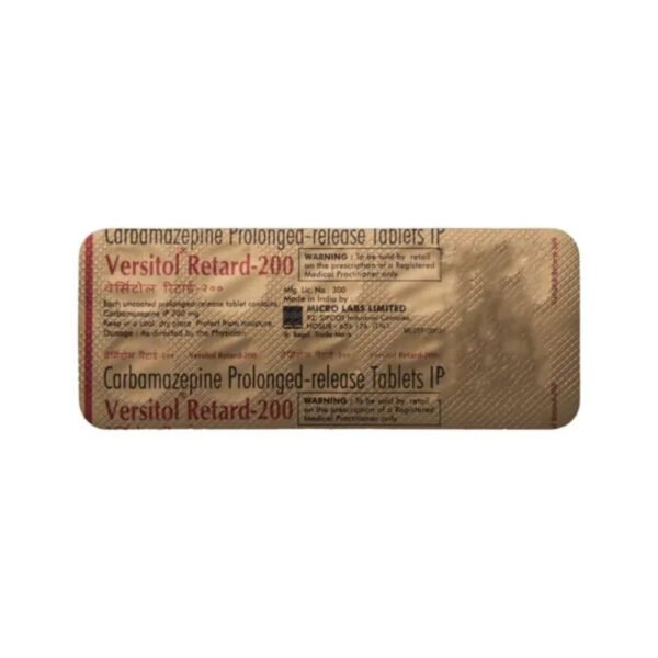 Versitol Retard 200 Tablet PR