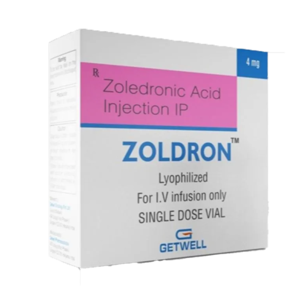 Zoldron 4 Mg Injection - Image 3